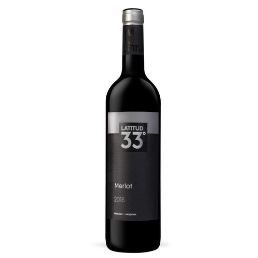 VINO LATITUD 33 MERLOT 750CC