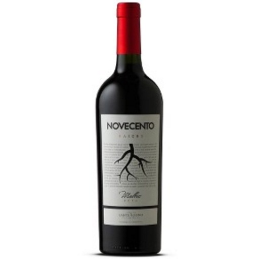 VINO NOVECENTO RAICES MALBEC 750CC