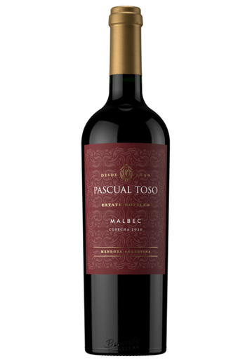 VINO PASCUAL TOSO ESTATE MALBEC 750CC