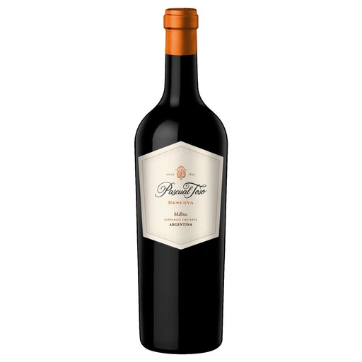 VINO PASCUAL TOSO RESERVA MALBEC 750CC