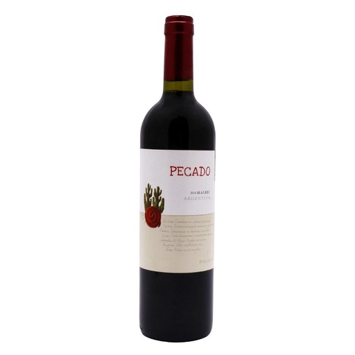 VINO PECADO MALBEC 750CC