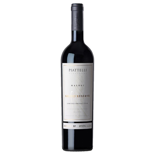 VINO PIATTELLI GRAN RESERVA MALBEC MENDOZA 750CC