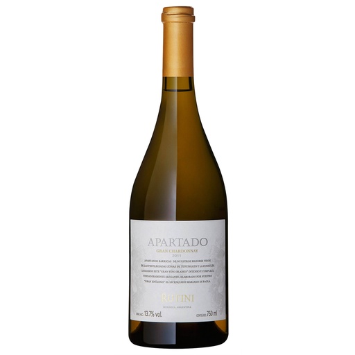 VINO RUTINI APARTADO GRAN CHARDONNAY 750CC