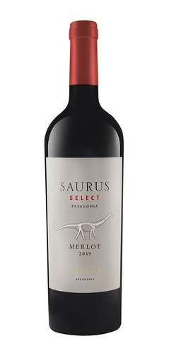 VINO SAURUS SELECT MERLOT 750CC