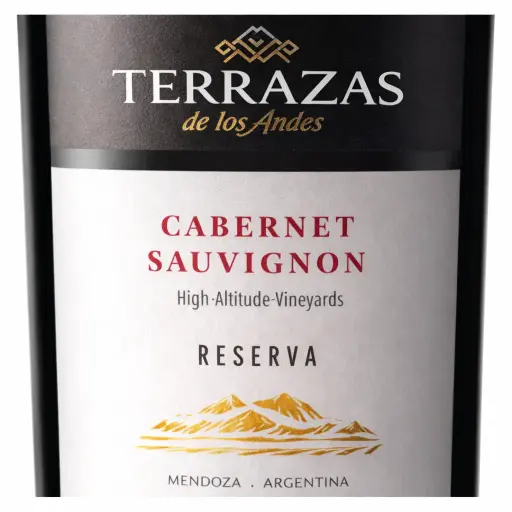 VINO TERRAZAS DE LOS ANDES RESERVA CABERNET SAUVIGNON 750CC