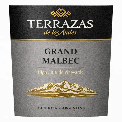 VINO TERRAZAS GRAND MALBEC 750CC