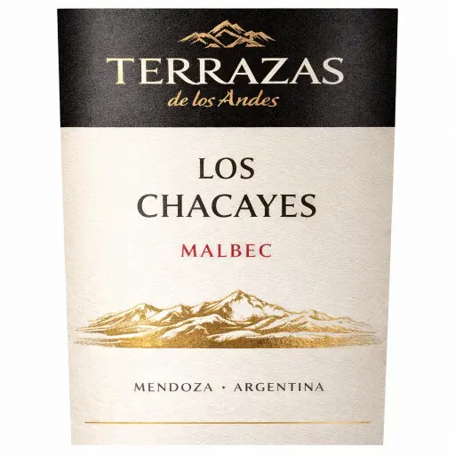 VINO TERRAZAS MALBEC LOS CHACAYES 750CC