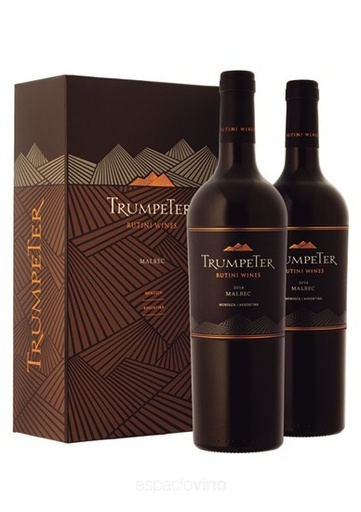 VINO TRUMPETER MALBEC ESTUCHE X2 750CC
