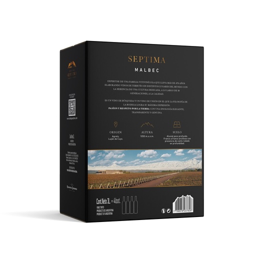VINO SEPTIMA MALBEC BAG IN BOX 3L