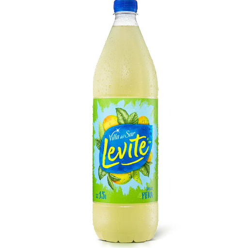 AGUA SABORIZADA VILLA DEL SUR LEVITE PERA 1.5L