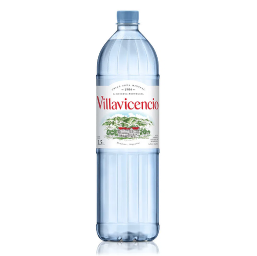 AGUA VILLAVICENCIO SIN GAS 1.5L