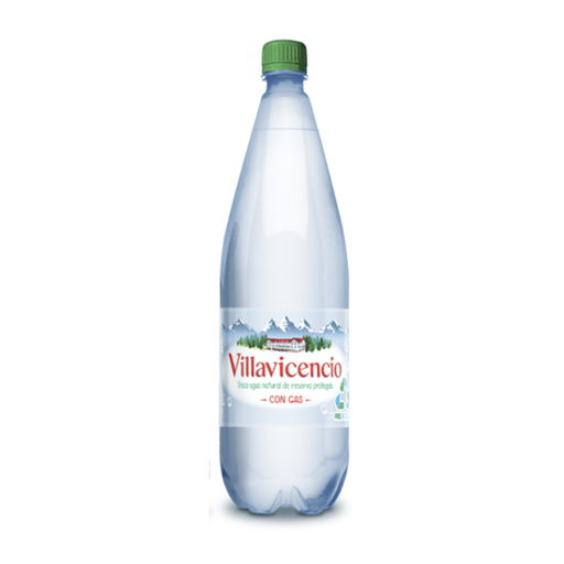 AGUA VILLAVICENCIO CON GAS 1.5L