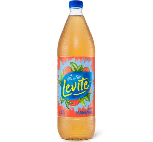 AGUA SABORIZADA VILLA DEL SUR LEVITE MANZANA 1.5L
