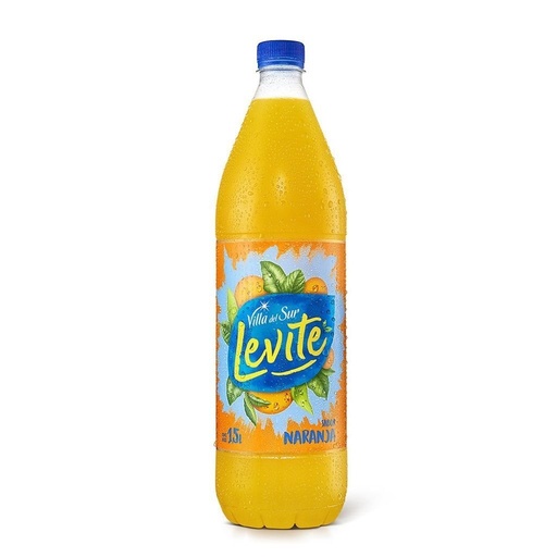 AGUA SABORIZADA VILLA DEL SUR LEVITE NARANJA 1.5L