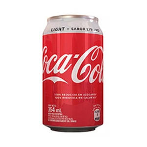 GASEOSA COCA COLA LIGHT 354CC