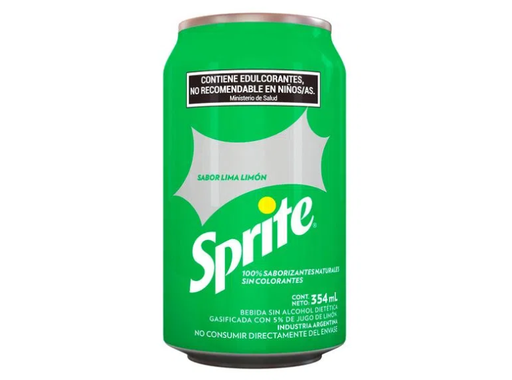 GASEOSA SPRITE SIN AZUCAR LIMA LIMON 354CC