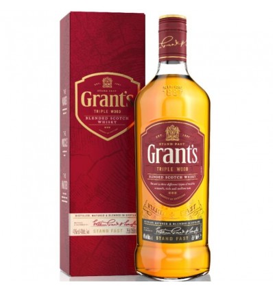WHISKY GRANT'S FINEST CON ESTUCHE 750CC