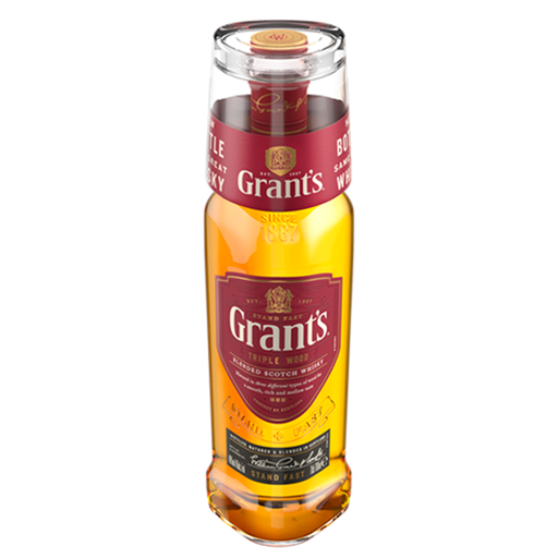 WHISKY GRANT'S FINEST SCOTCH BOTELLA 750 CC + VASO