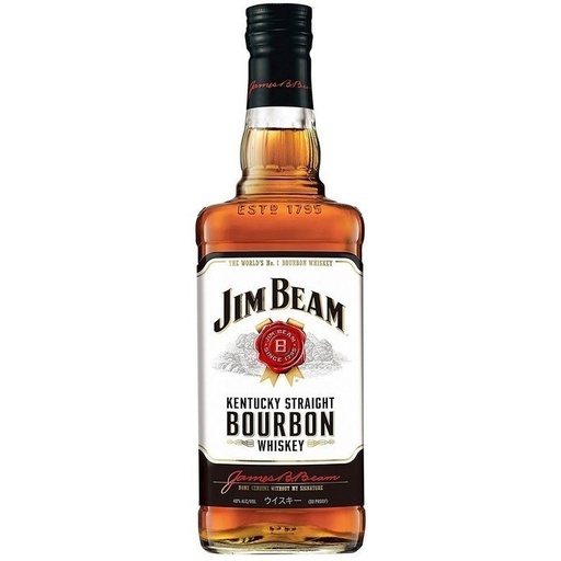 WHISKY JIM BEAM WHITE BOURBON 750CC