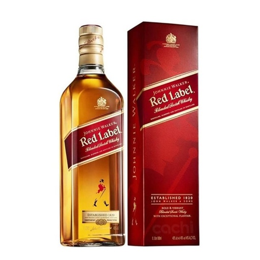 WHISKY JOHNNIE WALKER RED LABEL 750CC