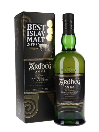 WHISKY ARDBEG AN OA ISLAY SINGLE MALT CON ESTUCHE 700CC