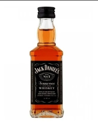 WHISKY JACK DANIELS 7 50CC MINIATURA
