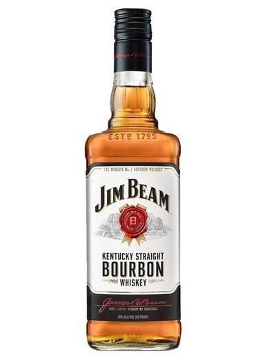 WHISKY JIM BEAM WHITE LABEL 1L