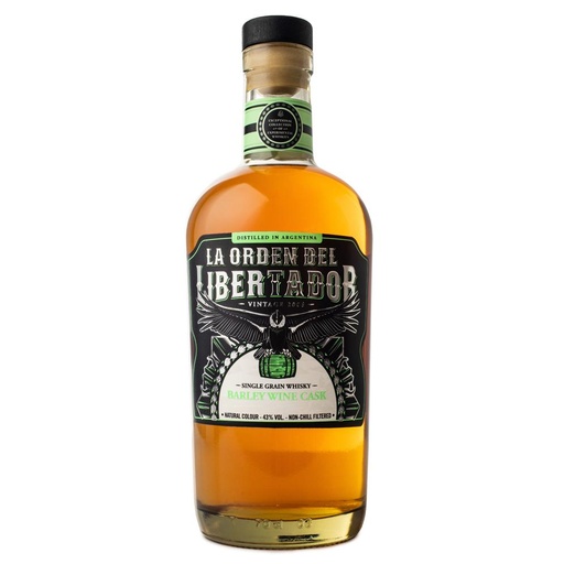 WHISKY LA ORDEN DEL LIBERTADOR BARLEY WINE CASK 750C