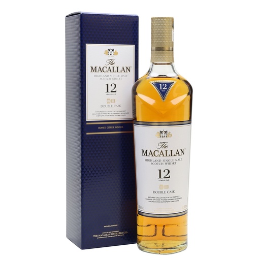 WHISKY THE MACALLAN 12 AÑOS DOUBLE CASK 700CC