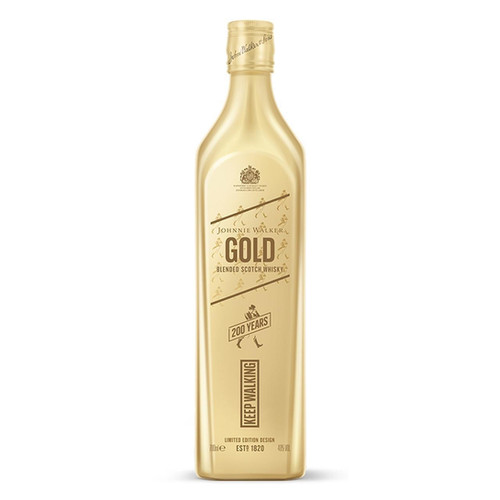 WHISKY JOHNNIE WALKER GOLD LABEL 200 AÑOS 750CC