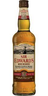 WHISKY SIR EDWARS BEER RESERVE 700CC