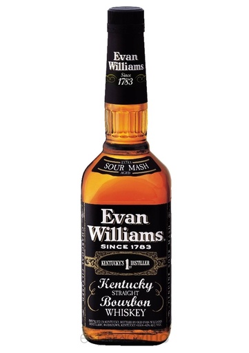 WHISKY EVAN WILLIAMS BOURBON 750CC