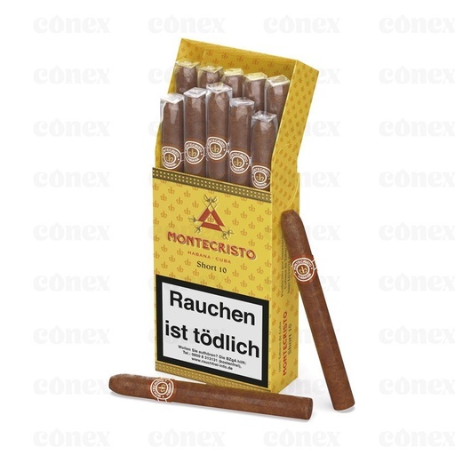 HABANOS MONTECRISTO SHORT X10 UNIDADES