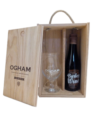 OGHAM BARLEY 375CC + COPA ESTUCHE MADERA