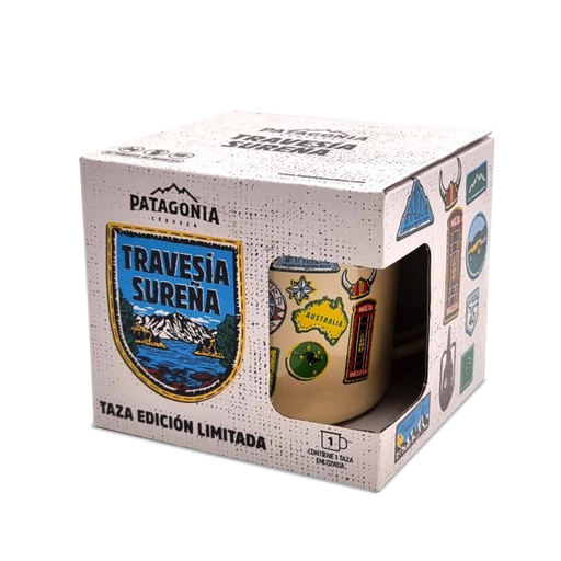 GIFTPACK PATAGONIA TAZA TRAVESIA SUREÑA 330CC