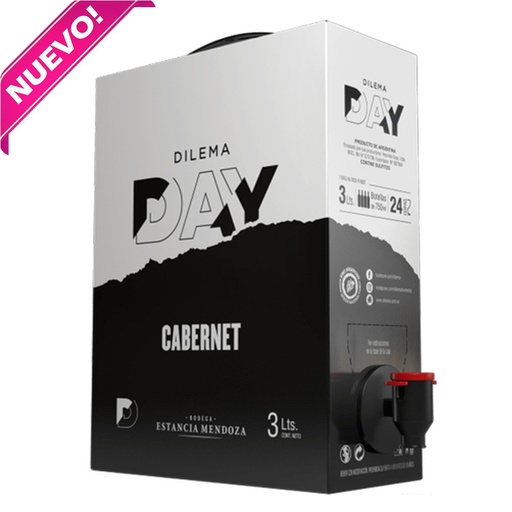 VINO DILEMA DAY BAG IN BOX 3L CABERNET SAUVIGNON