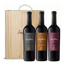 VINO LUIGI BOSCA ESTUCHE MADERA X3