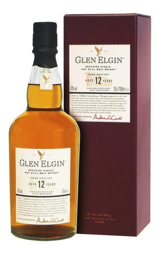 WHISKY GLEN ELGIN MALT 12 AÑOS 750CC