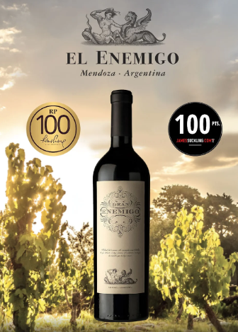 VINO GRAN ENEMIGO GUALTALLARY CABERNET FRANC 2019 100PTS PARKER 750CC