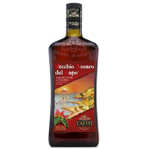 LICOR VECCHIO AMARO RED HOT CHILI PEPPER EDICION LIMITADA 700CC