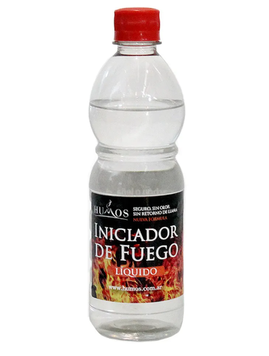 INICIADOR DE FUEGO LIQUIDO HUMOS 500CC