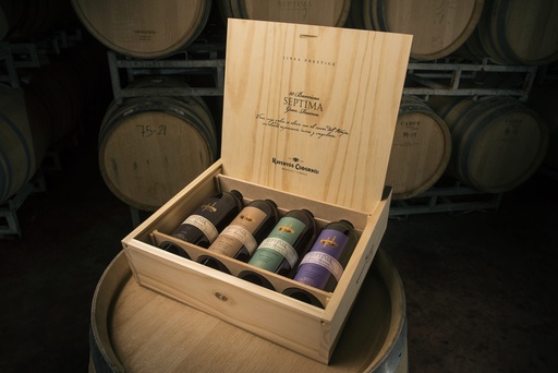 VINO SEPTIMA PRESTIGE 10 BARRICAS ESTUCHE X4