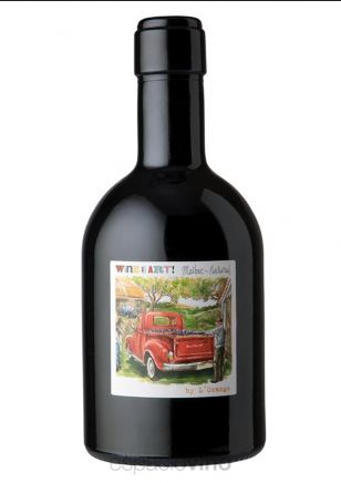 WINE IS ART MALBEC NATURAL 375CC