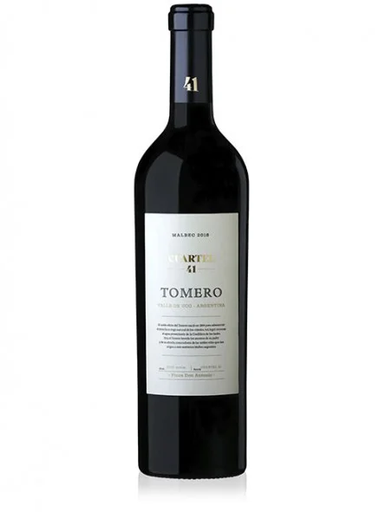 VINO TOMERO CUARTEL 41 MALBEC 750CC