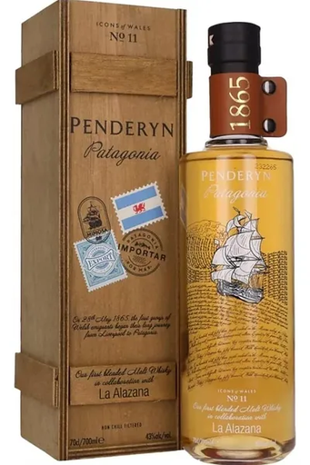 WHISKY PENDERYN PATAGONIA LA ALAZANA 700CC + ESTUCHE