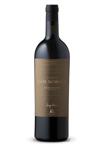 VINO FINCA LOS NOBLES CABERNET BOUCHET 750CC