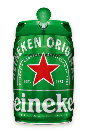 CERVEZA HEINEKEN BARRIL 5L