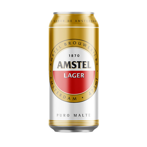 CERVEZA AMSTEL LAGER 473CC