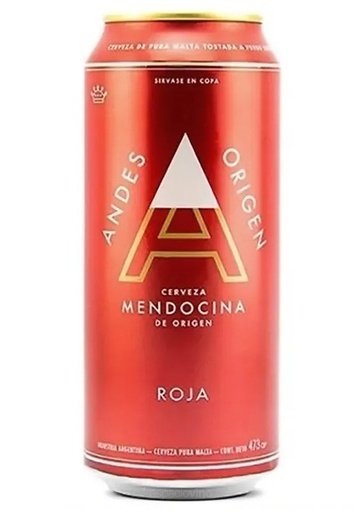 CERVEZA ANDES ORIGEN ROJA 473CC