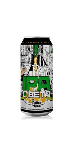 CERVEZA PEÑON DEL AGUILA IPA BETA 473CC